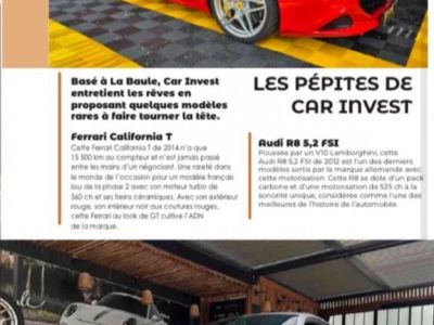 Audi R8 52fsi carbone v10 bt r tronic 2012 entretien jour   - 2