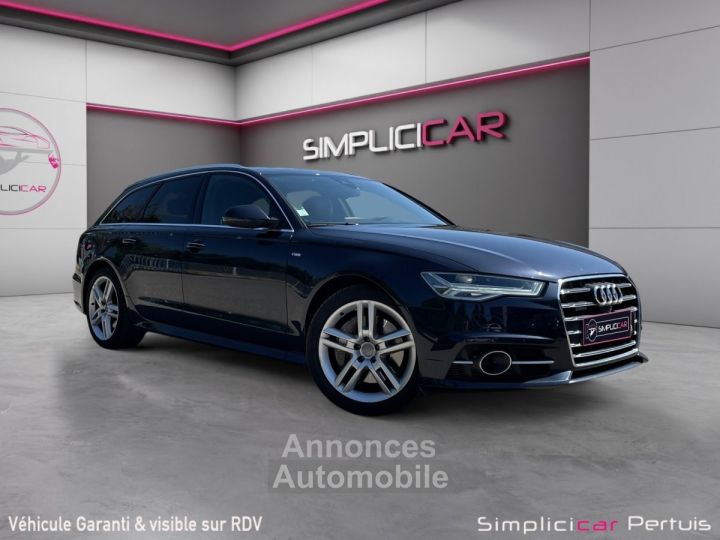 Audi A6 Avant V6 30 BiTDI 320 Tiptronic 8 Quattro S line Ext // AUDIO BOSE / SIEGES VOLANT CHAUFFANTS /ENTRETIEN OK / Garantie 12 mois - 1