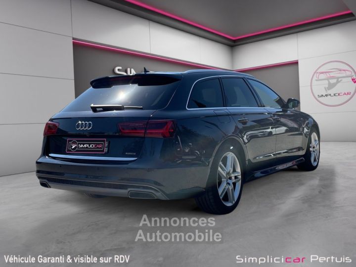 Audi A6 Avant V6 30 BiTDI 320 Tiptronic 8 Quattro S line Ext // AUDIO BOSE / SIEGES VOLANT CHAUFFANTS /ENTRETIEN OK / Garantie 12 mois - 5