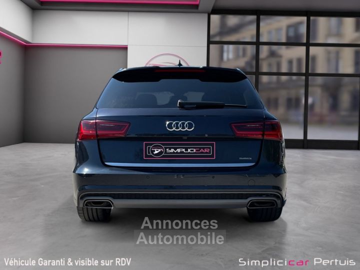 Audi A6 Avant V6 30 BiTDI 320 Tiptronic 8 Quattro S line Ext // AUDIO BOSE / SIEGES VOLANT CHAUFFANTS /ENTRETIEN OK / Garantie 12 mois - 10