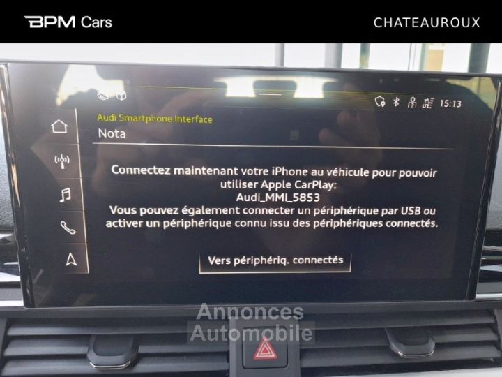Audi A4 Avant 40 TDI 204ch S line S tronic 7 - 19