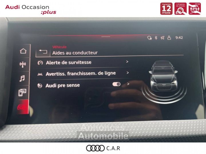 Audi A1 Sportback 30 TFSI 110 ch S tronic 7 Advanced - 15