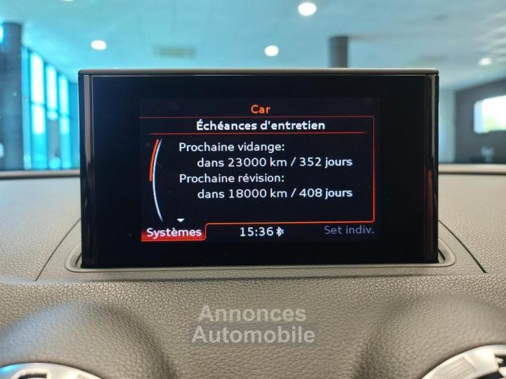 Audi A3 CABRIOLET 18 TFSI 180ch AMBITION S-TRONIC BVA - 20