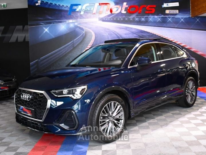 Audi Q3 Sportback Design Luxe 35 TDI 150 Quattro S-Tronic GPS ACC Attelage Cuir Hayon Pré Sense Virtual TO Lane JA 19 - 4