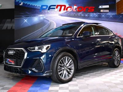 Audi Q3 Sportback Design Luxe 35 TDI 150 Quattro S-Tronic GPS ACC Attelage Cuir Hayon Pré Sense Virtual TO Lane JA 19   - 7