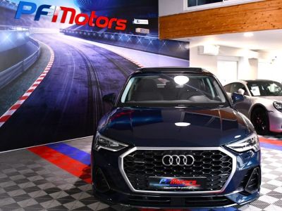 Audi Q3 Sportback Design Luxe 35 TDI 150 Quattro S-Tronic GPS ACC Attelage Cuir Hayon Pré Sense Virtual TO Lane JA 19   - 8
