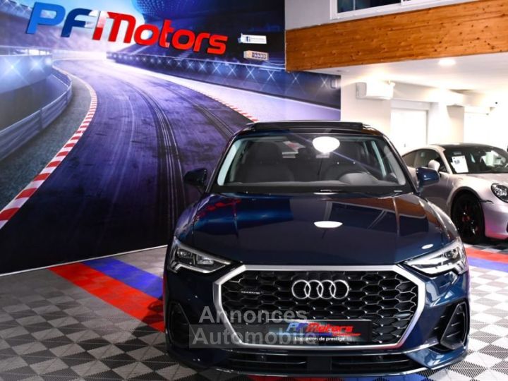 Audi Q3 Sportback Design Luxe 35 TDI 150 Quattro S-Tronic GPS ACC Attelage Cuir Hayon Pré Sense Virtual TO Lane JA 19 - 8