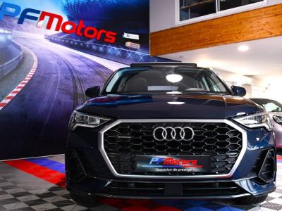 Audi Q3 Sportback Design Luxe 35 TDI 150 Quattro S-Tronic GPS ACC Attelage Cuir Hayon Pré Sense Virtual TO Lane JA 19   - 9