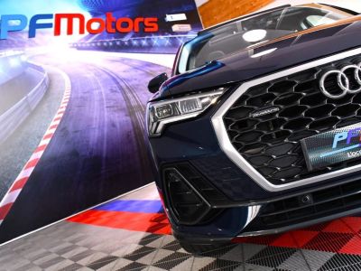 Audi Q3 Sportback Design Luxe 35 TDI 150 Quattro S-Tronic GPS ACC Attelage Cuir Hayon Pré Sense Virtual TO Lane JA 19   - 10