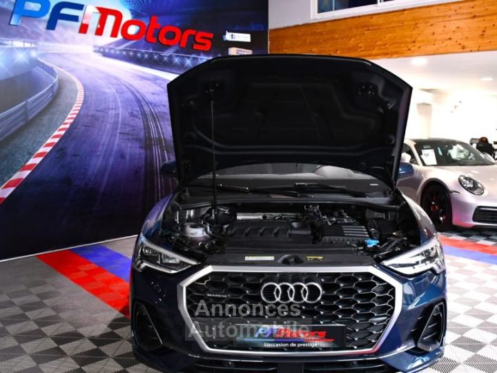 Audi Q3 Sportback Design Luxe 35 TDI 150 Quattro S-Tronic GPS ACC Attelage Cuir Hayon Pré Sense Virtual TO Lane JA 19 - 13