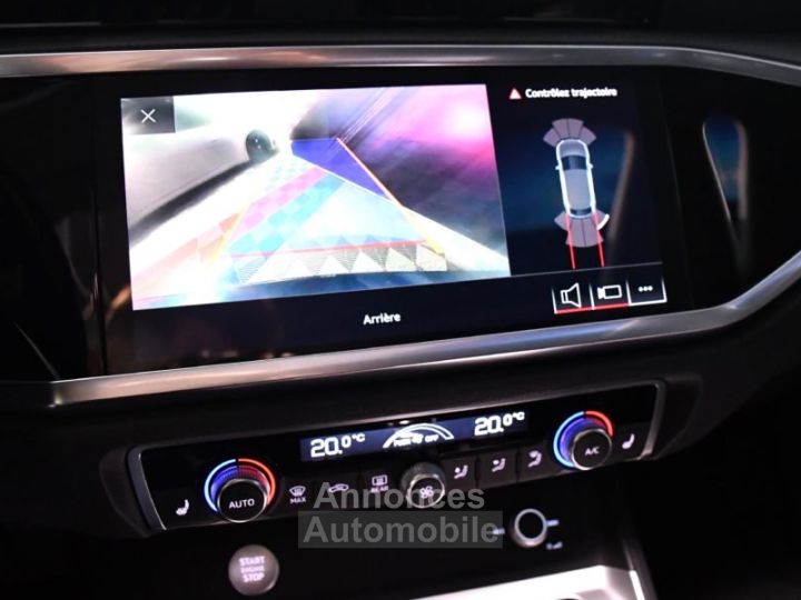 Audi Q3 Sportback Design Luxe 35 TDI 150 Quattro S-Tronic GPS ACC Attelage Cuir Hayon Pré Sense Virtual TO Lane JA 19 - 26