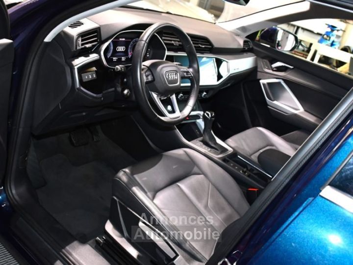 Audi Q3 Sportback Design Luxe 35 TDI 150 Quattro S-Tronic GPS ACC Attelage Cuir Hayon Pré Sense Virtual TO Lane JA 19 - 28