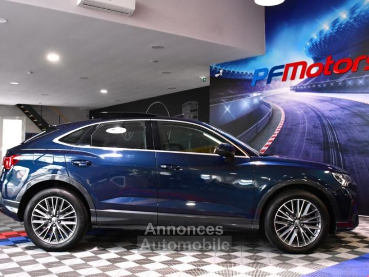 Audi Q3 Sportback Design Luxe 35 TDI 150 Quattro S-Tronic GPS ACC Attelage Cuir Hayon Pré Sense Virtual TO Lane JA 19 - 30