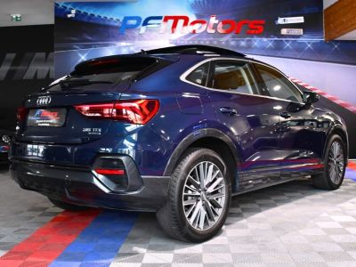 Audi Q3 Sportback Design Luxe 35 TDI 150 Quattro S-Tronic GPS ACC Attelage Cuir Hayon Pré Sense Virtual TO Lane JA 19   - 32