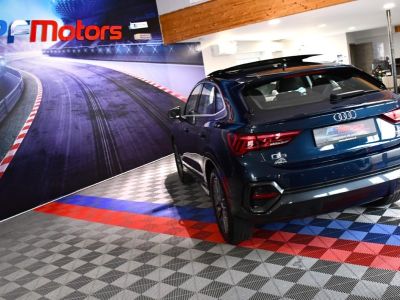 Audi Q3 Sportback Design Luxe 35 TDI 150 Quattro S-Tronic GPS ACC Attelage Cuir Hayon Pré Sense Virtual TO Lane JA 19   - 33