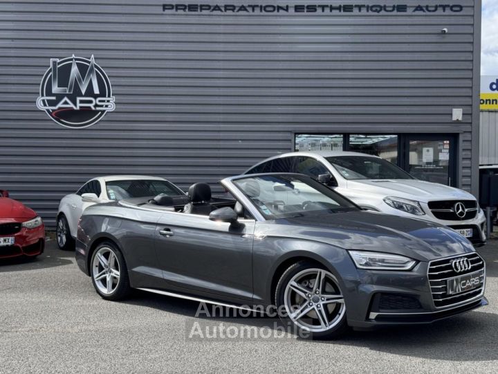 Audi A5 Cabriolet 20 TDI - 190 - BV S-Tronic 2017 CABRIOLET S line PHASE 1 - 1