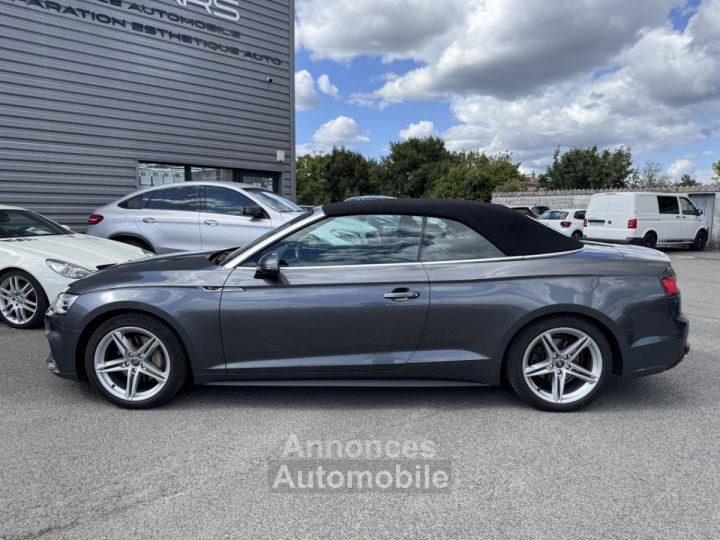Audi A5 Cabriolet 20 TDI - 190 - BV S-Tronic 2017 CABRIOLET S line PHASE 1 - 8