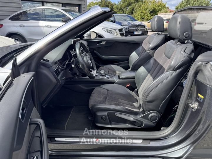 Audi A5 Cabriolet 20 TDI - 190 - BV S-Tronic 2017 CABRIOLET S line PHASE 1 - 12