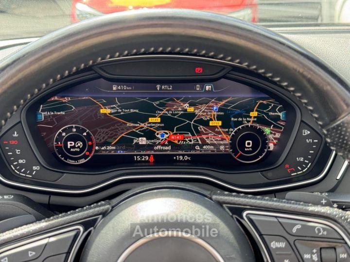 Audi A5 Cabriolet 20 TDI - 190 - BV S-Tronic 2017 CABRIOLET S line PHASE 1 - 13