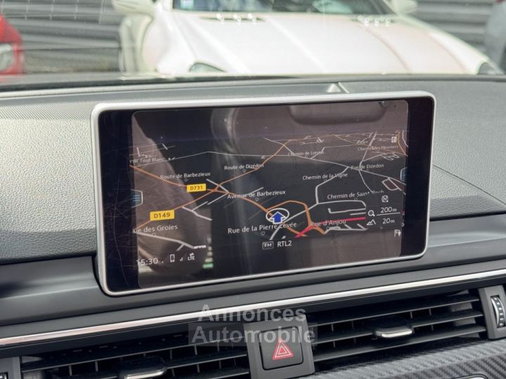 Audi A5 Cabriolet 20 TDI - 190 - BV S-Tronic 2017 CABRIOLET S line PHASE 1 - 14