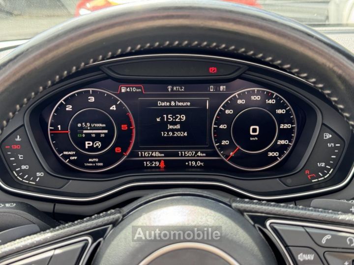 Audi A5 Cabriolet 20 TDI - 190 - BV S-Tronic 2017 CABRIOLET S line PHASE 1 - 21