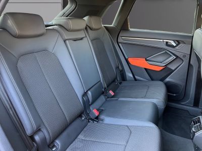 Audi Q3 35 TDI 150 ch S tronic 7 S line ORANGE PULSE PACK BLACK TOIT OUVRANT CAMERA RECUL GARANTIE 12 MOIS   - 11