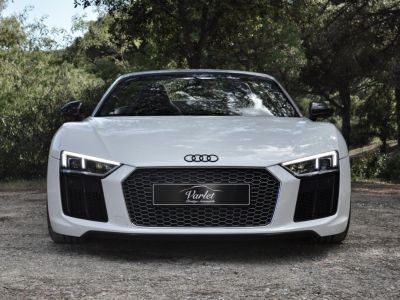 Audi R8 Spyder MAGNIFIQUE 52 FSI V10 PLUS 610ch S-TRONIC VALEUR NEUF 245Ke B&O MAGNETIC RIDE CARBONE INT EXT ECHAP SPORT CARPLAY CAMERA LASER   - 2