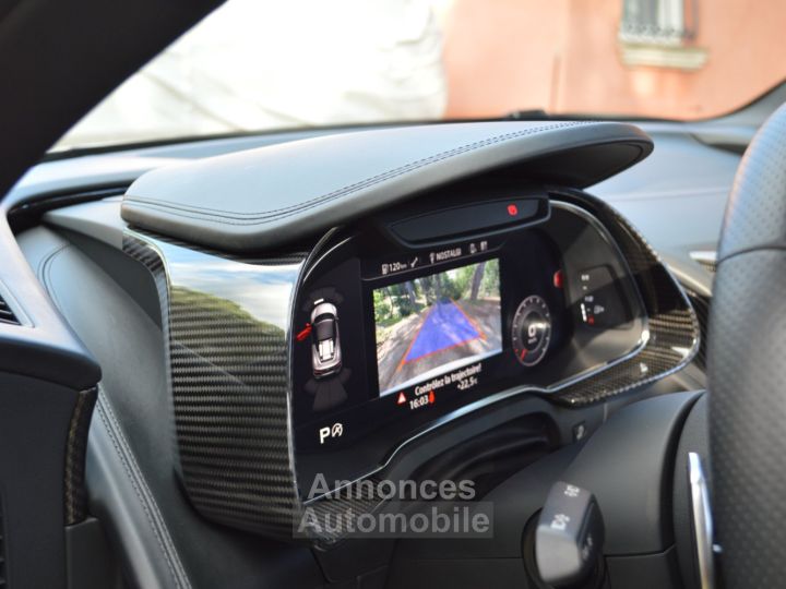 Audi R8 Spyder MAGNIFIQUE 52 FSI V10 PLUS 610ch S-TRONIC VALEUR NEUF 245Ke B&O MAGNETIC RIDE CARBONE INT EXT ECHAP SPORT CARPLAY CAMERA LASER - 24