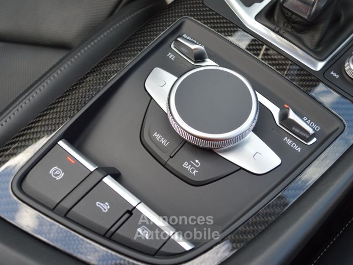 Audi R8 Spyder MAGNIFIQUE 52 FSI V10 PLUS 610ch S-TRONIC VALEUR NEUF 245Ke B&O MAGNETIC RIDE CARBONE INT EXT ECHAP SPORT CARPLAY CAMERA LASER - 38