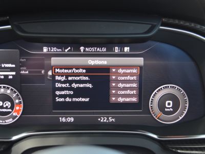 Audi R8 Spyder MAGNIFIQUE 52 FSI V10 PLUS 610ch S-TRONIC VALEUR NEUF 245Ke B&O MAGNETIC RIDE CARBONE INT EXT ECHAP SPORT CARPLAY CAMERA LASER   - 31