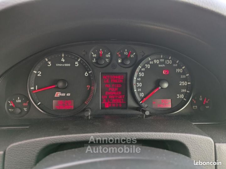 Audi RS6 V8 42 450CH BITURBO QUATTRO HISTORIQUE COMPLET- RIEN A PREVOIR - 11