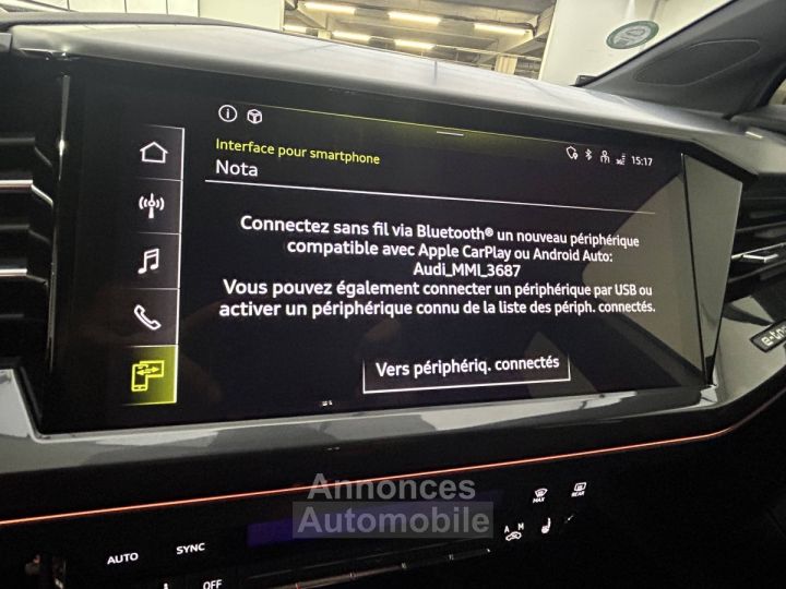 Audi Q4 E-Tron SPORTBACK Sportback 40 204 ch 82 kWh S line - 17