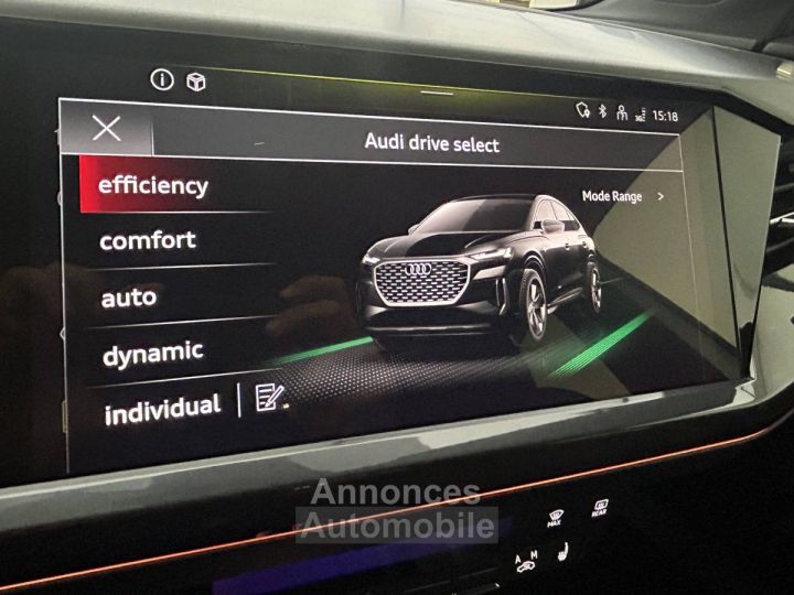 Audi Q4 E-Tron SPORTBACK Sportback 40 204 ch 82 kWh S line - 18