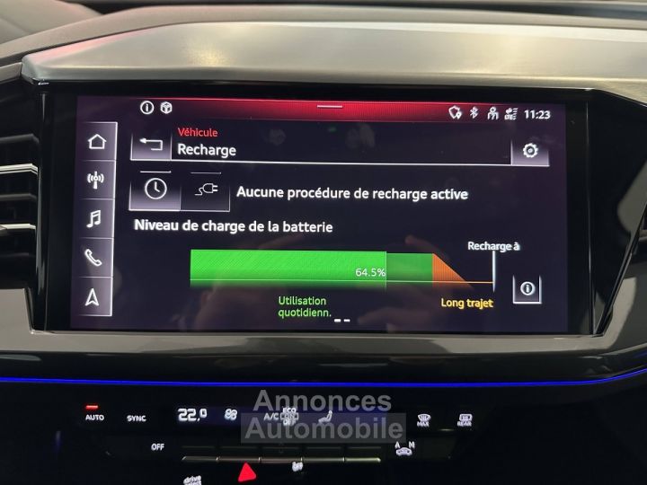 Audi Q4 E-Tron SPORTBACK Sportback 40 204 ch 82 kWh S line - 27