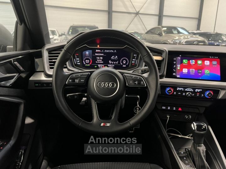Audi A1 Sportback 40 TFSI 207 ch S-tronic7 Sline - 12