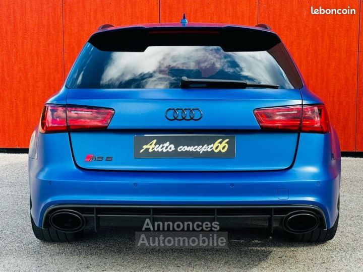 Audi RS6 DERIV VP PERFORMANCE PLUS AVANT QUATTRO V8 40 700 CH assujetti à la tva - 5