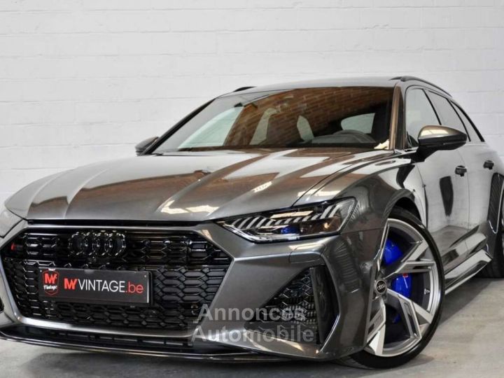 Audi RS6 40 V8 RS+ PANO-BO-MATRIX-CERAMIQUE- UTILITAIRE - 1