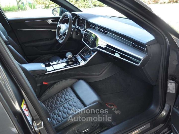 Audi RS6 40 V8 RS+ PANO-BO-MATRIX-CERAMIQUE- UTILITAIRE - 8