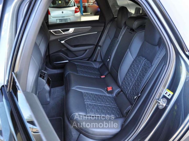 Audi RS6 40 V8 RS+ PANO-BO-MATRIX-CERAMIQUE- UTILITAIRE - 10