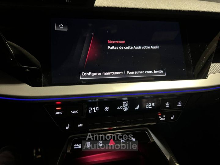 Audi RS3 Sportback 25 TFSI 400ch Stronic 7 - 11