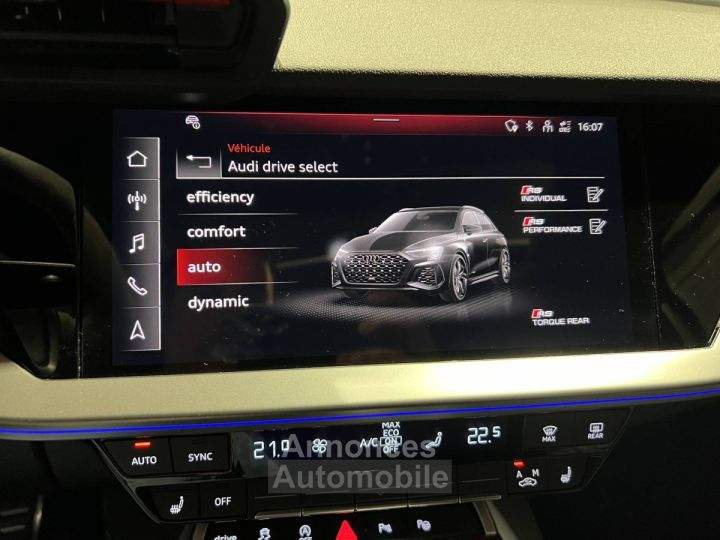 Audi RS3 Sportback 25 TFSI 400ch Stronic 7 - 17