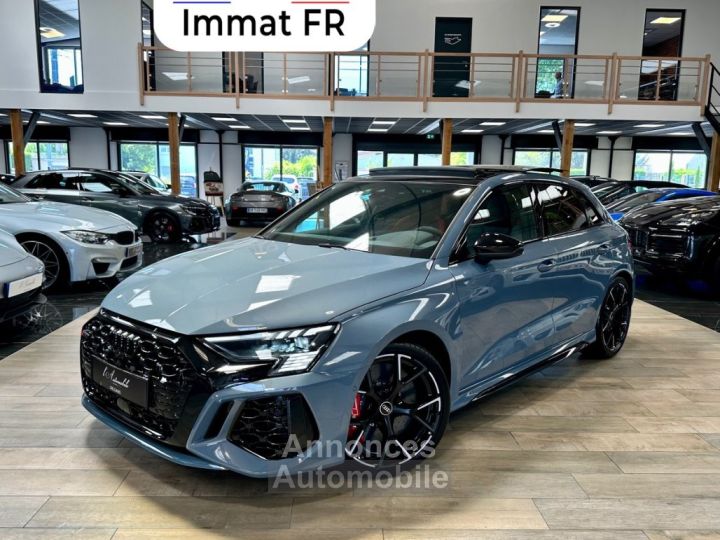 Audi RS3 Sportback SPORTBACK Quattro 25 TFSI 400 GREY KEMORA %2B Freins CERAMIQUE FULL OPTIONS - 1