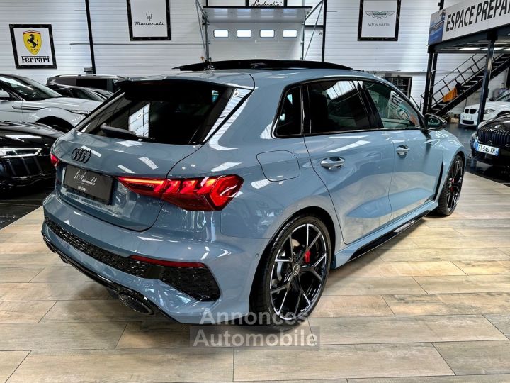 Audi RS3 Sportback SPORTBACK Quattro 25 TFSI 400 GREY KEMORA %2B Freins CERAMIQUE FULL OPTIONS - 5
