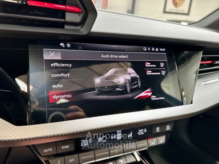 Audi RS3 Sportback SPORTBACK Quattro 25 TFSI 400 GREY KEMORA %2B Freins CERAMIQUE FULL OPTIONS - 16