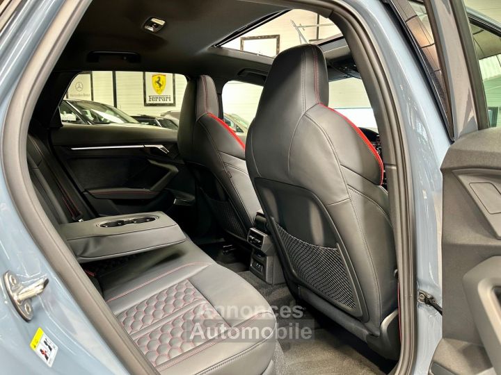 Audi RS3 Sportback SPORTBACK Quattro 25 TFSI 400 GREY KEMORA %2B Freins CERAMIQUE FULL OPTIONS - 18