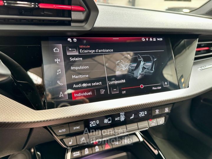 Audi RS3 Sportback SPORTBACK Quattro 25 TFSI 400 GREY KEMORA %2B Freins CERAMIQUE FULL OPTIONS - 28