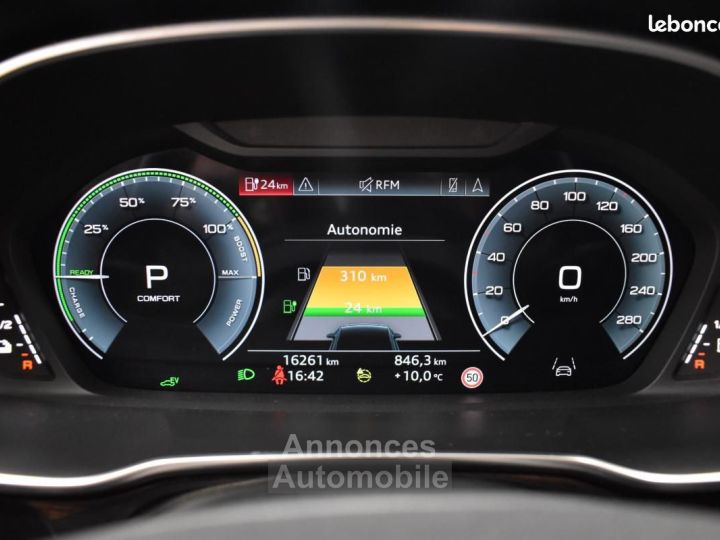 Audi Q3 Sportback 14 45 TFSIE 245ch S-LINE ENTRETIEN CONSTRUCTEUR SUIVI GARANTIE 6 A 60 MOIS - 12