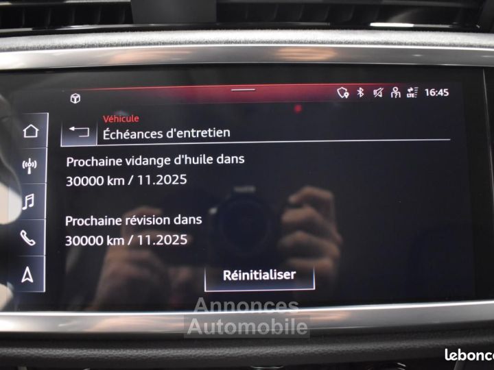 Audi Q3 Sportback 14 45 TFSIE 245ch S-LINE ENTRETIEN CONSTRUCTEUR SUIVI GARANTIE 6 A 60 MOIS - 15
