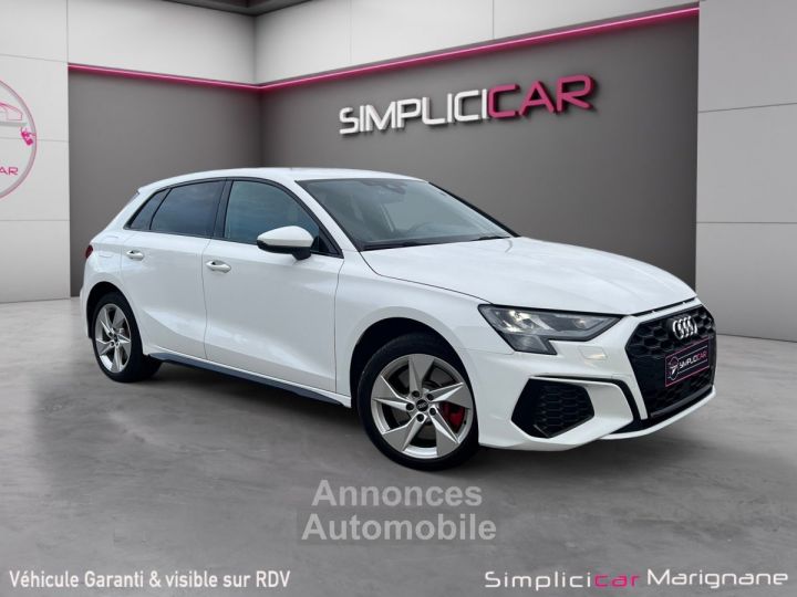 Audi A3 Sportback 45 TFSIe 245 S tronic 6 S LINE CAMERA DE RECUL GARANTIE 12 MOIS - 1