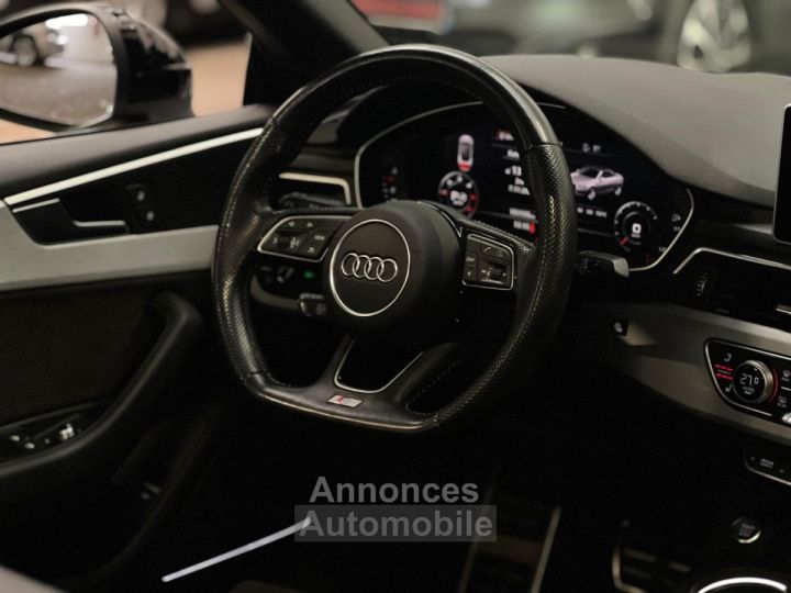 Audi A5 30 TDI 218CH S-LINE S-TRONIC QUATTRO CABRIOLET - 10